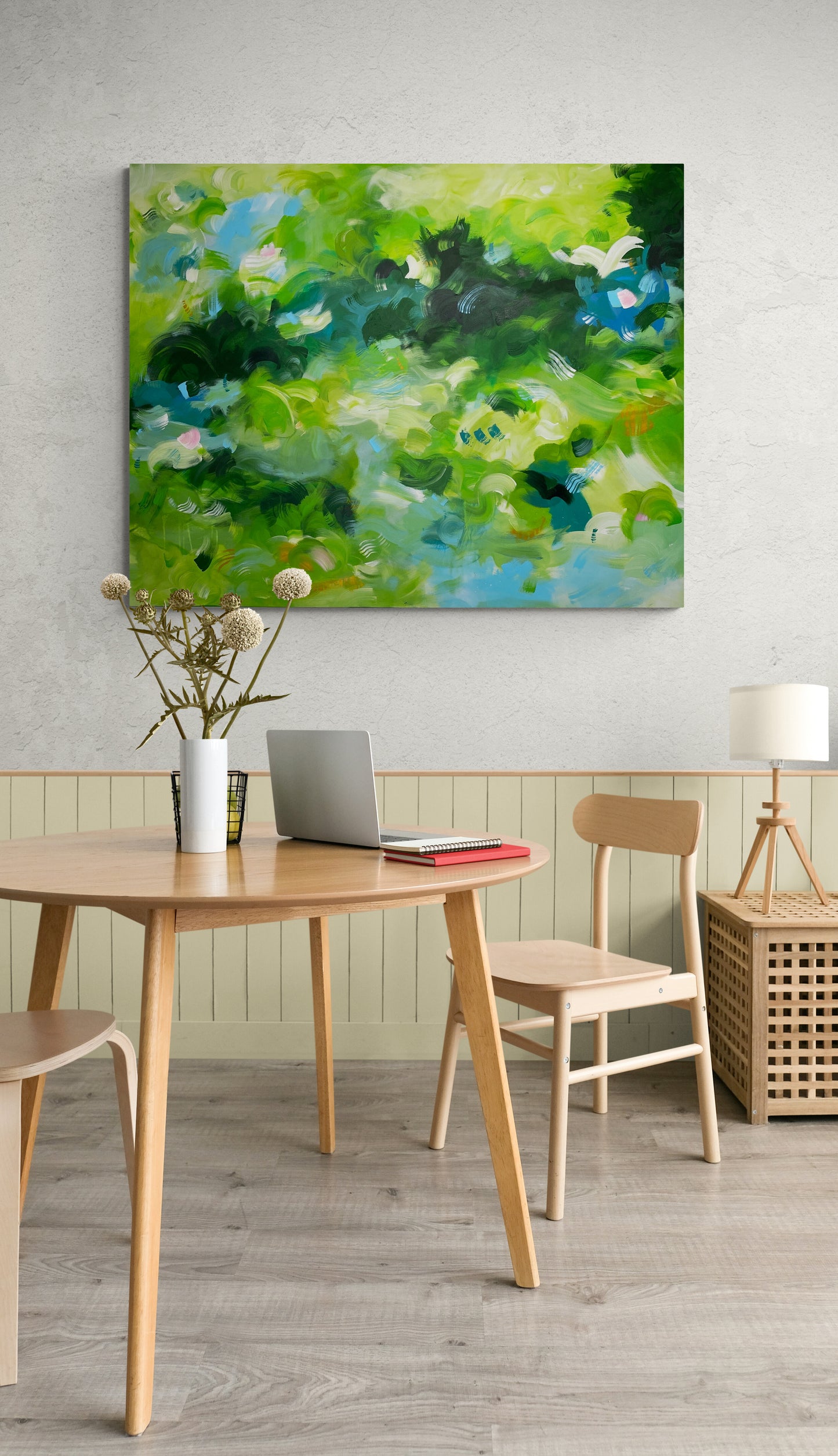 Canvas print of ''Quiet rain''