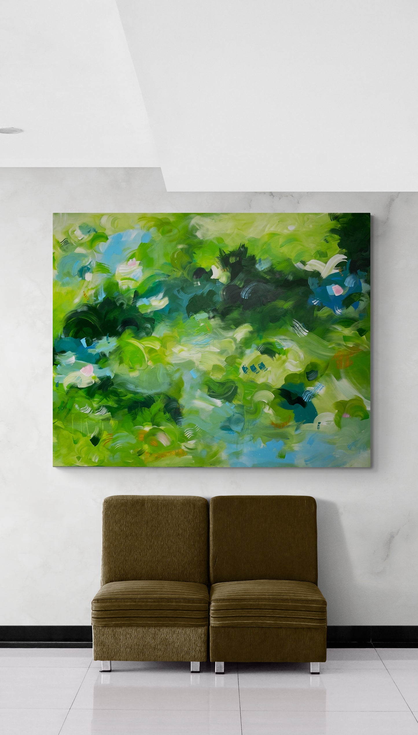 Canvas print of ''Quiet rain''